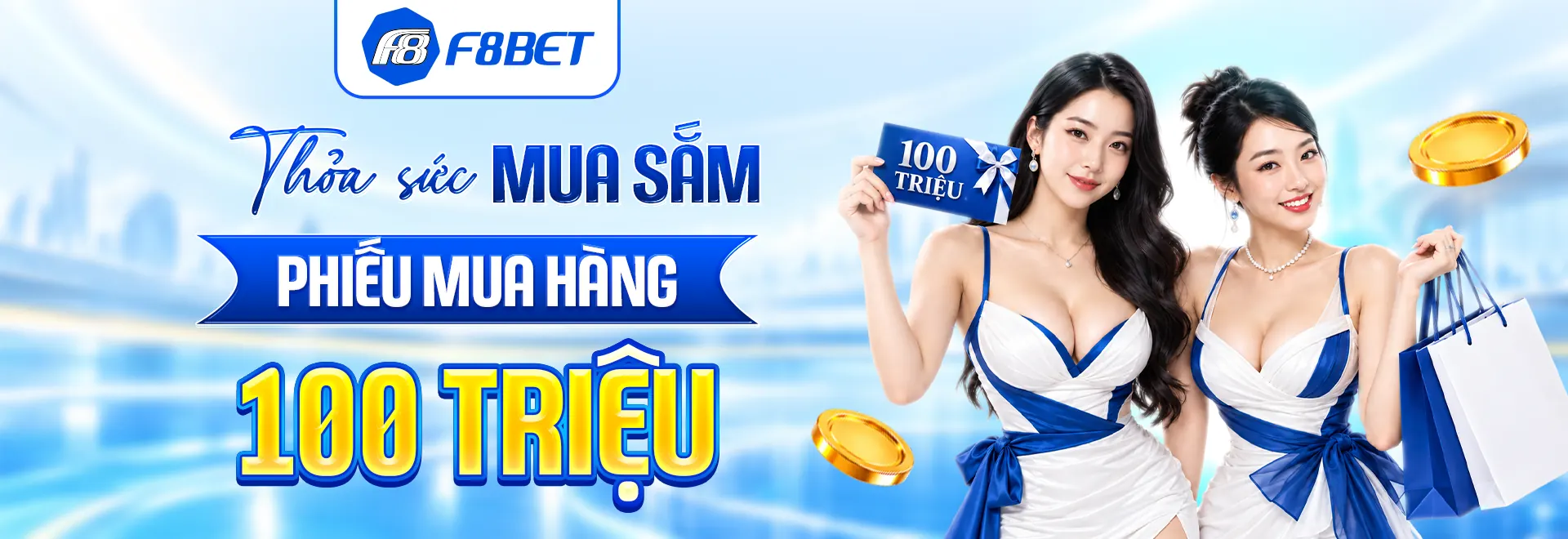f8bet banner chương trình tặng phiếu mua hàng